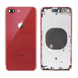 Carcasa Trasera completa con Flex iPhone 8 Plus Rojo