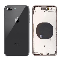 Carcasa Trasera completa con Flex iPhone 8 Plus Negro