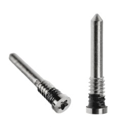 Tornillos Pentalobe Puerto de conexión iPhone X / XS / XR / XS Max Blanco