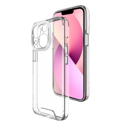 Funda iPhone 15 Transparente Dura Cristalina