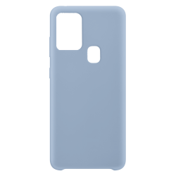 Funda de Silicona Extra Suave Samsung Galaxy  A21S (Azul Claro)