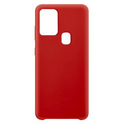 Funda de Silicona Extra Suave Samsung Galaxy  A21S (Rojo)
