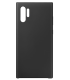 Funda de Silicona Extra Suave Samsung Galaxy  Note 10+ (Negro)