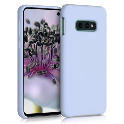 Funda de Silicona Extra Suave Samsung Galaxy  S10 E (Azul Claro)