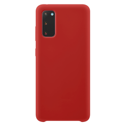 Funda de Silicona Extra Suave Samsung Galaxy  S20+ (Rojo)