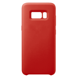 Funda de Silicona Extra Suave Samsung Galaxy  S8+ (Rojo)