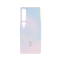 Tapa Trasera de Cristal Xiaomi Mi 10 (5G) (Blanco) (OEM)