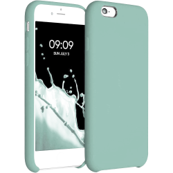 Funda de Silicona Ultra Suave iPhone iPhone 6 Plus / 6S Agua Marina