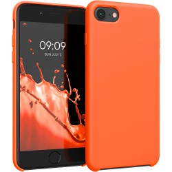 Funda de Silicona Ultra Suave iPhone iPhone 7 / 8 / SE 2020 / SE 2022 Naranja