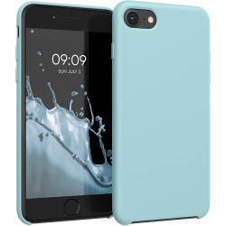 Funda de Silicona Ultra Suave iPhone iPhone 7 / 8 / SE 2020 / SE 2022 Turquesa