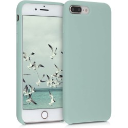 Funda de Silicona Ultra Suave iPhone iPhone 7 Plus / 8 Plus Agua Marina