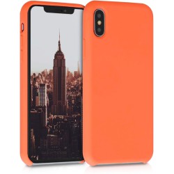Funda de Silicona Ultra Suave iPhone iPhone X / XS Naranja