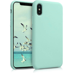 Funda de Silicona Ultra Suave iPhone iPhone X / XS Turquesa