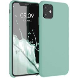 Funda de Silicona Ultra Suave iPhone iPhone 11 Agua Marina