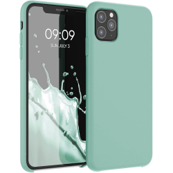 Funda de Silicona Ultra Suave iPhone iPhone 11 Pro Max Agua Marina