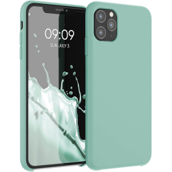 Funda de Silicona Ultra Suave iPhone iPhone 11 Pro Max Turquesa