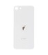 Tapa Trasera de Cristal iPhone SE (2022) (Agujero Ampliado) (EU) (Blanco) (OEM)