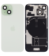 Tapa Trasera de Cristal iPhone 15 Plus (Verde) (Componentes Preinstalados) (Lente Cristal de Zafiro) (OEM)
