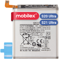 Batería Samsung Galaxy S20 Ultra 5G / S21 Ultra 5G (5000mAh) (EB-BG988ABY) (OEM)