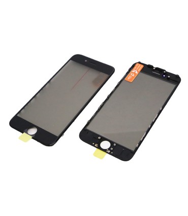 Cristal Exterior con Marco y OCA iPhone 6s Plus Negro