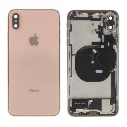 Carcasa Trasera completa con Flex iPhone X Negro