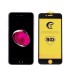 Cristal Templado 9D para iPhone 7 Plus Negro