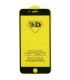 Cristal Templado 9D para iPhone 6 Negro