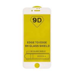 Cristal Templado 9D para iPhone 6 Negro
