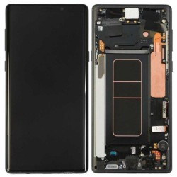 Pantalla completa Samsung Galaxy S10 Original con marco Negro Service Pack