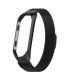 Pulsera Metálica Milanesa Xiaomi Mi Band 3 / 4 Negra