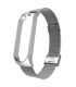 Pulsera Metálica Milanesa Xiaomi Mi Band 3 / 4 Plata
