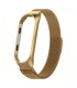 Pulsera Metálica Milanesa Xiaomi Mi Band 3 / 4 Oro