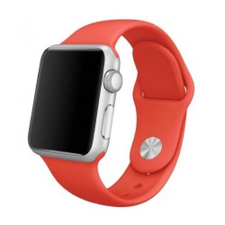 Correa para Apple Watch 42 / 44 / 45 / 49 mm (Albaricoque / Naranja)
