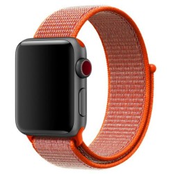 Correa Nylon para Apple Watch 38/40mm Naranja