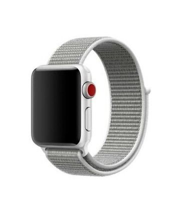 Correa Nylon para Apple Watch 38/40mm Blanca