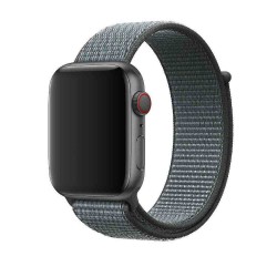 Correa Nylon para Apple Watch 42/44mm Gris