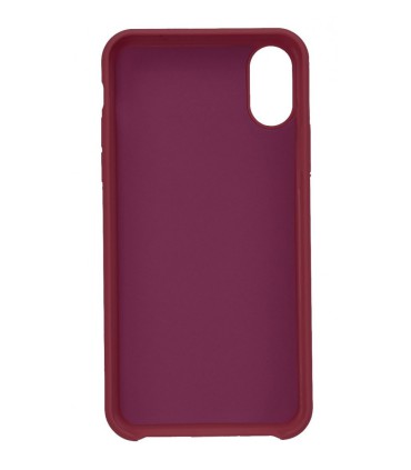 Funda de Silicona Ultra Suave iPhone X / XS Ciruela
