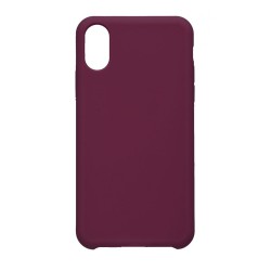 Funda de Silicona Ultra Suave iPhone XR Ciruela