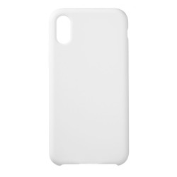 Funda de Silicona Ultra Suave iPhone X / XS Blanca