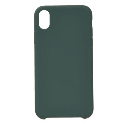 Funda de Silicona Ultra Suave iPhone X / XS Verde Chipre