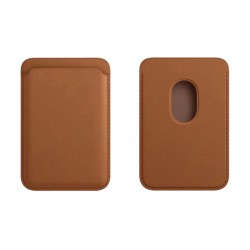 Cartera con MagSafe para iPhone 12 / 12 Pro / 12 Pro Max / 12 Mini Marrón Caramelo