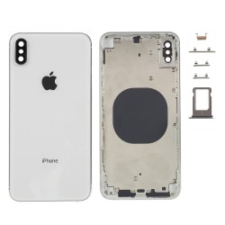 Carcasa Trasera completa con Flex iPhone X Blanco