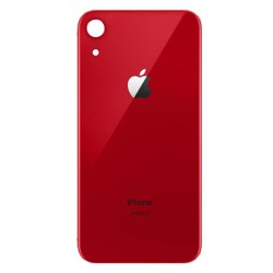 Tapa Trasera de Cristal Original iPhone XR Rojo