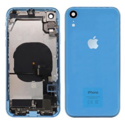 Carcasa Trasera completa con Flex y componentes iPhone XR Azul