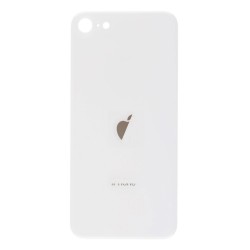 Tapa Trasera de Cristal iPhone SE (2020) (Agujero Ampliado) (EU) (Blanco)