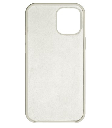 Funda de Silicona Ultra Suave iPhone 12 / 12 Pro Piedra