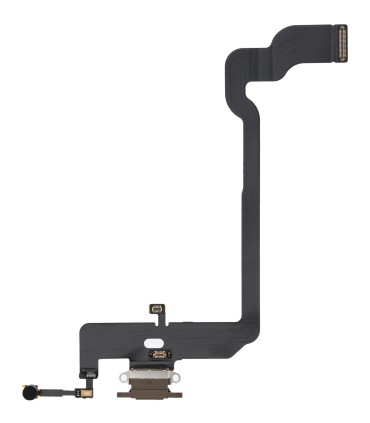 Flex de Carga y Micrófono iPhone XS (Dorado)