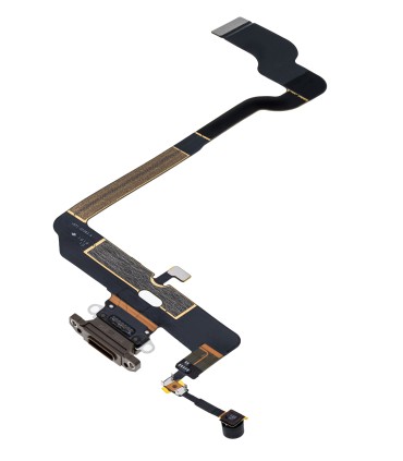 Flex de Carga y Micrófono iPhone XS (Dorado)