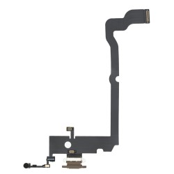 Flex de Carga y Micrófono iPhone XS Max (Oro)