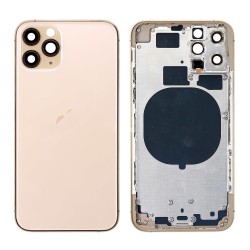 Carcasa Trasera Completa iPhone 11 Pro Max (EU) (Oro) (OEM)